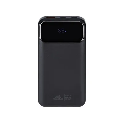 RIVACASE POWER BANK 10000 MAH NERA TYPE-C VA2211