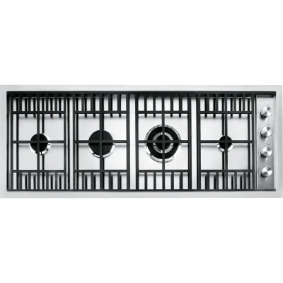 Barazza Piano cottura a gas LAB 1PLB3T finitura inox satinato da 115 cm