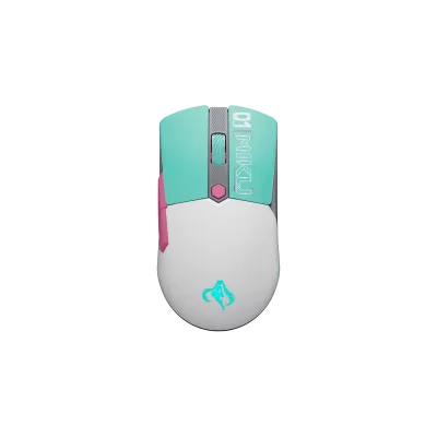 ASUS TUF Gaming Mini Wireless Hatsune Miku Edition mouse Mano destra RF Wireless + Bluetooth + USB Type-A Ottico 1200 DPI