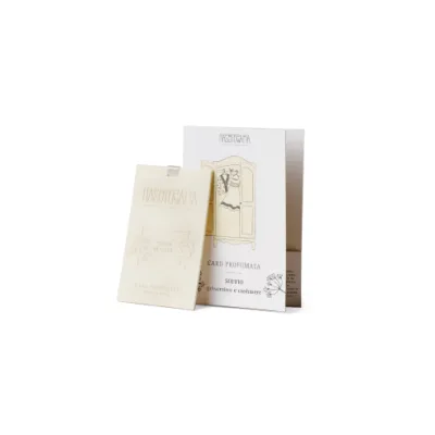 NASOTERAPIA CARD PROFUMATA SOFFIO GELSOMINO E CASHMERE