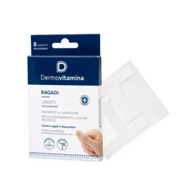 DERMOVITAMINA RAGADI CEROTTI 8 PEZZI