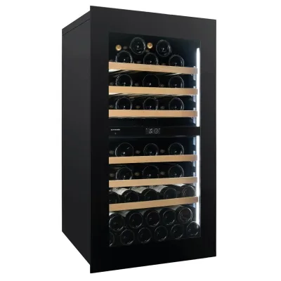 Dunavox Cantina vino da incasso NOBLE-56.TO DVN-56.146DB.TO finitura nero da 59 cm