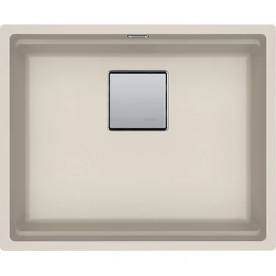 Franke: Lavello una vasca Vasche Kubus 2 Sottotop KNG 110-52 125.0529.588 finitura fragranite sahara da 52x42 cm