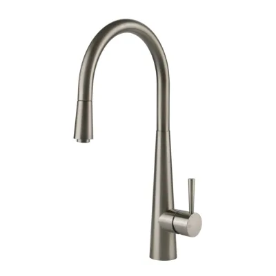 Gessi Miscelatore monocomando con doccetta estraibile Just 20577 149 finitura finox - IN PROMOZIONE FINO AL 6/07