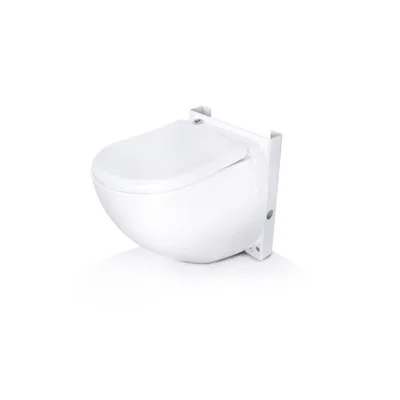 Wc Sospeso Con Incluso Trituratore Di Sfa Sanitrit Mod. Sanicompact Comfort Eco Silence
