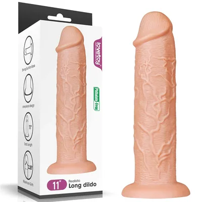 LoveToy Legendary King-Sized Dildo Realistico XXL 11 Pollici 28 cm