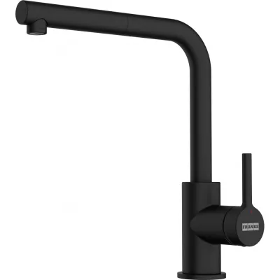 Franke: Miscelatore monocomando Lina L Doccia 115.0712.435 finitura black matt