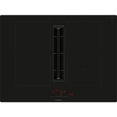 Siemens Piano cottura a induzione con cappa integrata ED711HQ26E in vetroceramica nero da 70 cm - PROMOZIONE ATTIVA FINO AL 19/10