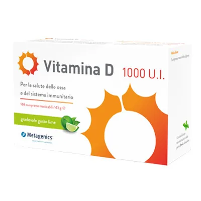 Metagenics Vitamina D 1000 U.I. Integratore 168 Compresse