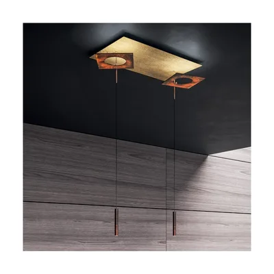 Minitallux Lampada a sospensione a LED Petra S4.R in diverse finiture by Icone Luce