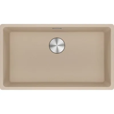 Franke: Lavello una vasca Vasche Sottotop Maris MRG 110-72 125.0686.714 finitura fragranite avena da 75.3x43.3 cm
