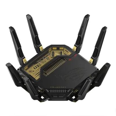 ASUS ROG Rapture GT-BE98 router wireless 10 Gigabit Ethernet Quad-band 6 GHz 20th Anniversary