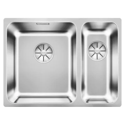 PRONTA CONSEGNA - Blanco | Lavello una vasca SX con vaschetta SOLIS 340/180-U 1526129 in acciaio inox da 58.5x44 cm - Sottotop
