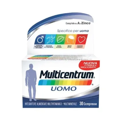 MULTICENTRUM UOMO 30 COMPRESSE