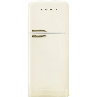 Smeg Frigorifero doppia porta con cerniere a destra a libera installazione FAB50RCRB5 finitura panna da 80 cm