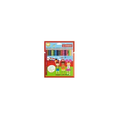 STABILO AST24 PASTELLI COLOR C/FLUO 1924/77-01