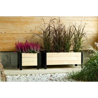 PRONTA CONSEGNA - Losa Esterni da vivere Fioriera Lavanda cm 118x36x32 h. UP/LA1183632