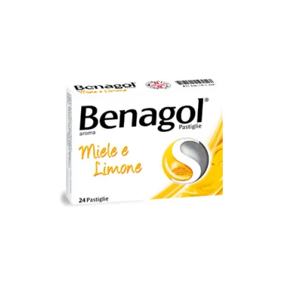 BENAGOL 24 PASTIGLIE MIELE LIMONE