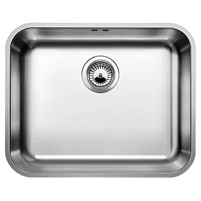 Blanco Lavello una vasca SUPRA 500-U 1518205 in acciaio inox da 53x43 cm - Sottotop