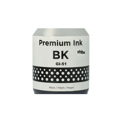 BOTTIGLIA INCHIOSTRO COMPATIBILE CANON 4529C001 GI51BK GI-51BK NERO PIXMA G4570