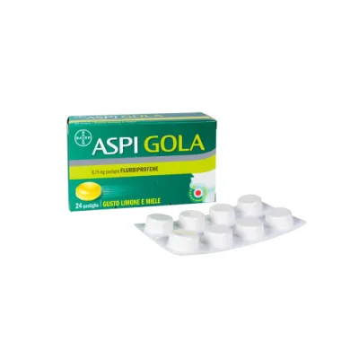 ASPI GOLA 24 PASTIGLIE LIMONE E MIELE