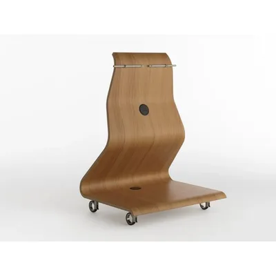 Horm Supporto per monitor/TV Cobra art. EB900 in legno da L.90 cm e H.121 cm - Con prese multiple