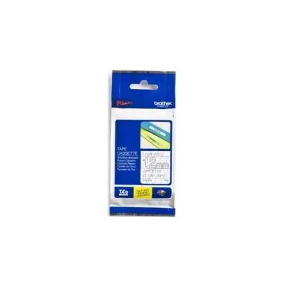 NASTRO ETICHETTE ORIGINALE LAMINATO BROTHER TZE135 Larghezza 12 mm x 8 metri