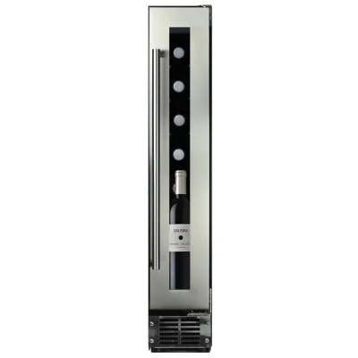 Dunavox Cantina vino a incasso o libera installazione FLOW-8 DAUF-8.23SS finitura inox da 15 cm