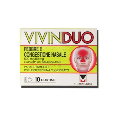 VIVINDUO FEBBRE CONGESTIONE NASALE 10 BUSTE