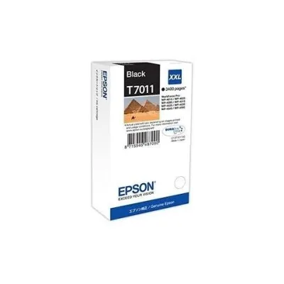 CARTUCCIA ORIGINALE EPSON T7011 WorkForce Pro WP-4015 WP-4535 NERO XXL 70ml C13T70114010