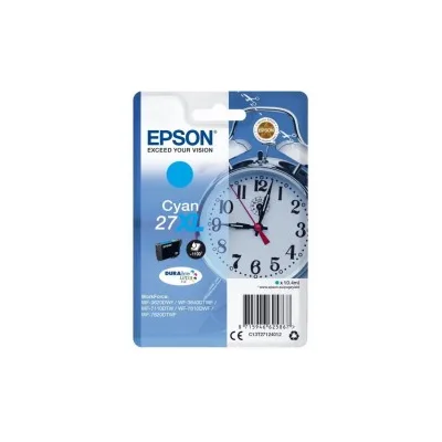 CARTUCCIA ORIGINALE EPSON 27XL T2712XL T2712 XL CIANO WF 7610 C13T27124012 C13T27124010