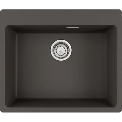 Franke Lavello una vasca Vasche Sopratop Centro MRG 610-54 FTL 114.0714.174 finitura grigio ardesia da 59x50 cm
