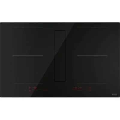 Franke: Piano cottura a induzione con cappa integrata Maris FMA 8362 MO HI 340.0731.874 finitura nero da 83 cm