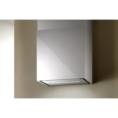 Airone Cappa a parete Rubik Evo finitura acciaio AISI 430 da 40 cm