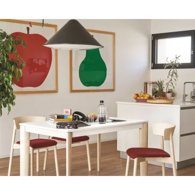 Connubia Tavolo allungabile Lord CB4832-R 160 con struttura a scelta e piano a scelta da 160(220)x85 cm - IN PROMOZIONE FINO ALL' 11/07