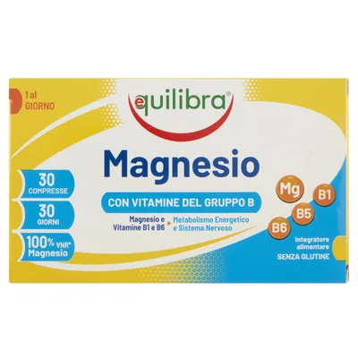 Equilibra Magnesio Integratore per il Sistema Nervoso 30 Compresse