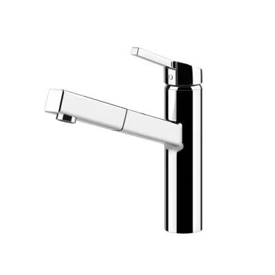 Gessi Miscelatore monocomando con doccetta estraibile Thalium Collection 60533 031 finitura cromato - IN PROMOZIONE FINO AL 6/07