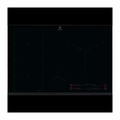 PRONTA CONSEGNA - Electrolux | Piano cottura a induzione EIV85456 in vetroceramica nero da 80 cm