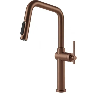 Gessi Miscelatore monocomando Habito 60852 708 finitura Copper Brushed PVD
