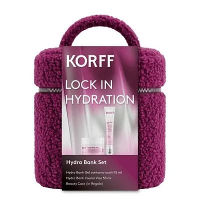 KORFF MAKEUP HYDRA BANK CREMA + HYDRA BANK CONTORNO OCCHI