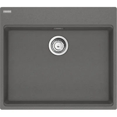 Franke Lavello una vasca da incasso MRG 610-60 FTL 114.0734.273 finitura Stone grey da 63 cm