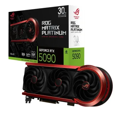ASUS ROG Matrix Platinum NVIDIA GeForce RTX 5090 32GB GDDR7 OC edizione 30° anniversario