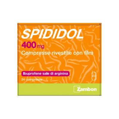 SPIDIDOL 24 COMPRESSE RIVESTITE 400MG