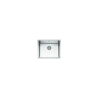 Alpes Vasca semifilo VFR 455 in acciaio inox da 55x45 cm