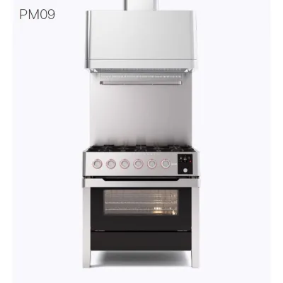 Ilve Cucina PM09 Panoramagic PM096DS3 piano cottura 6 fuochi finitura inox da 91.1 cm - IN PROMOZIONE FINO AL 6/07