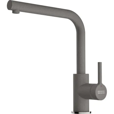 Franke: Miscelatore monocomando Lina L 115.0728.480 finitura stone grey