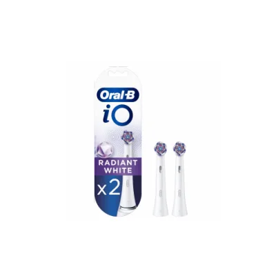 ORALB POWER REFILL IO RADIANT WHITE 2 PEZZI