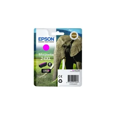 CARTUCCIA ORIGINALE EPSON Expression Photo XP 750 MAGENTA 24XL T2433 C13T24334012