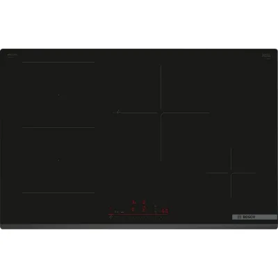 PRONTA CONSEGNA - Bosch Piano cottura a induzione PVS83KHC1E finitura nero da 80 cm - Serie 6