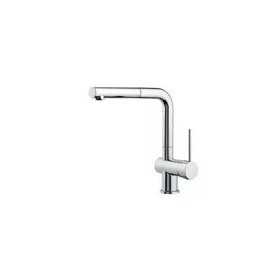 Foster Miscelatore monocomando con canna girevole ed estraibile 8483 001 finitura ottone cromato - IN PROMOZIONE FINO AL 30/06